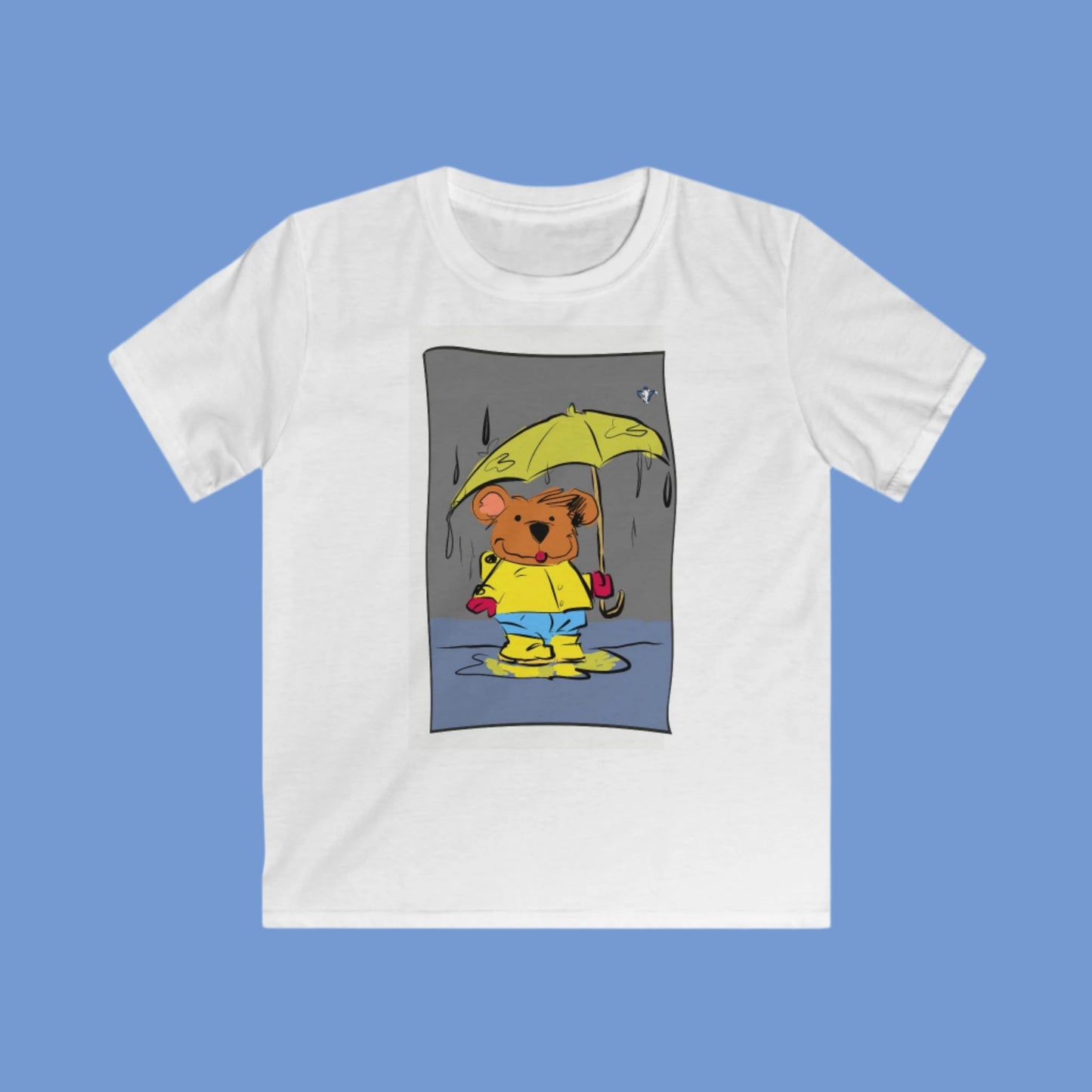 Tee-shirt enfant nounours Personnalisation FACE et MANCHE
