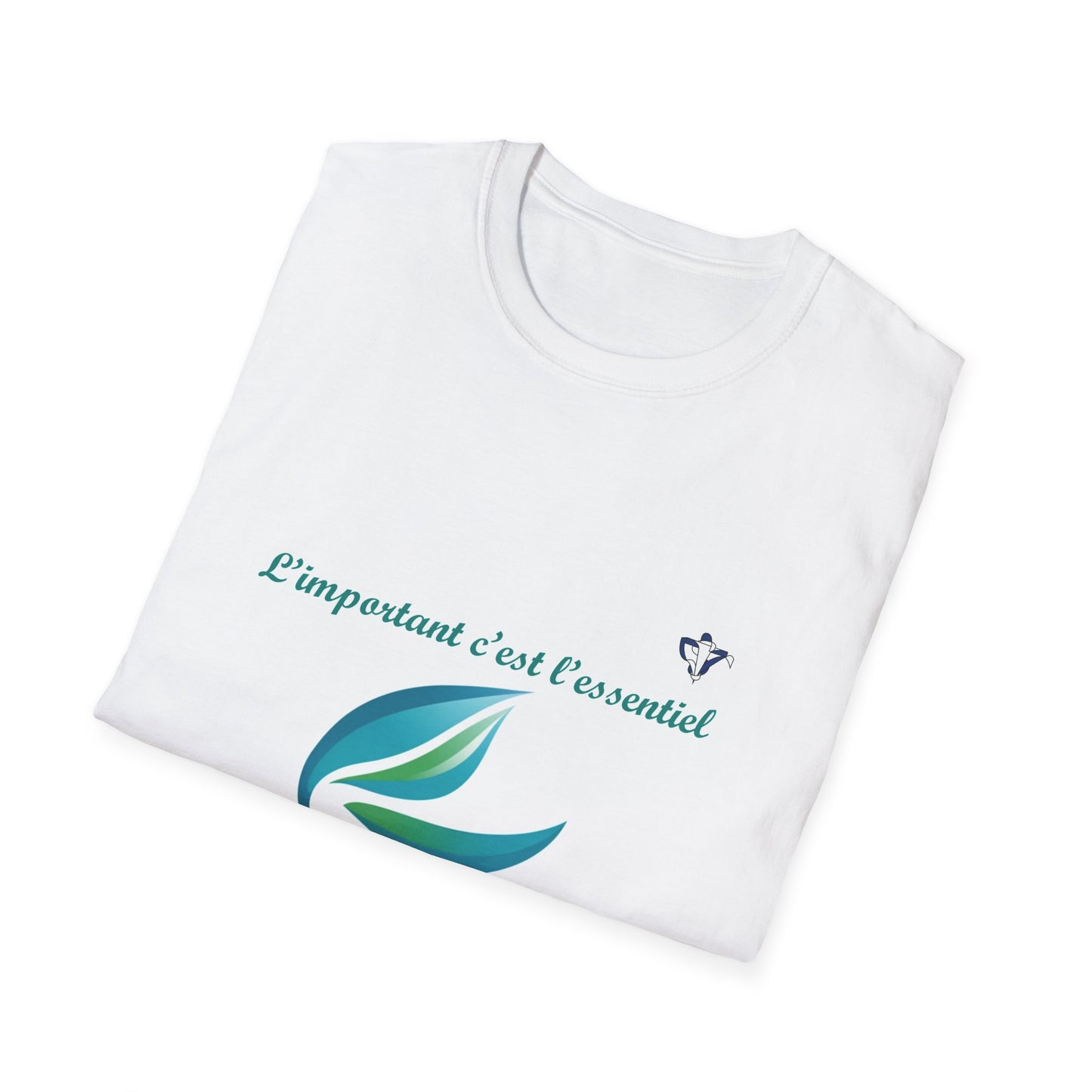 T-Shirt l'important Personnalisation FACE et MANCHE