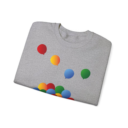 Sweatshirt adulte mixte Ballons de couleur