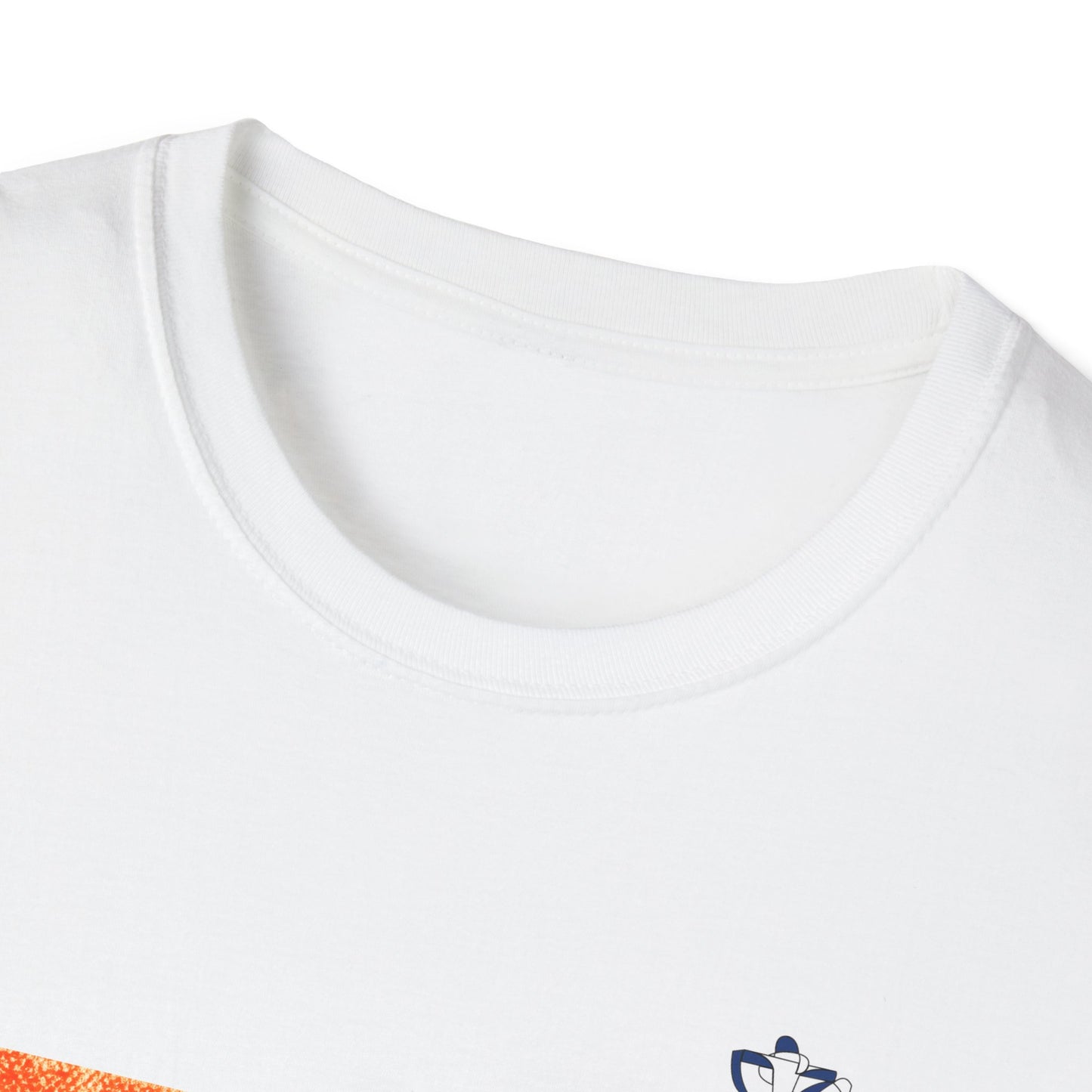 T-Shirt adulte mixte Lotus bleu Personnalisation FACE