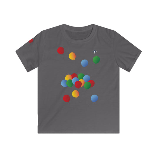 Tee-shirt enfant Ballons de couleur (à personnaliser)