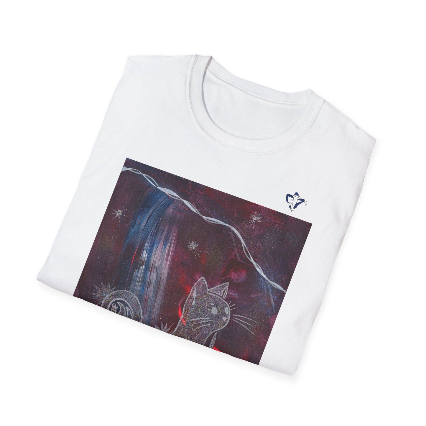 T-Shirt adulte mixte Le chat Personnalisation FACE