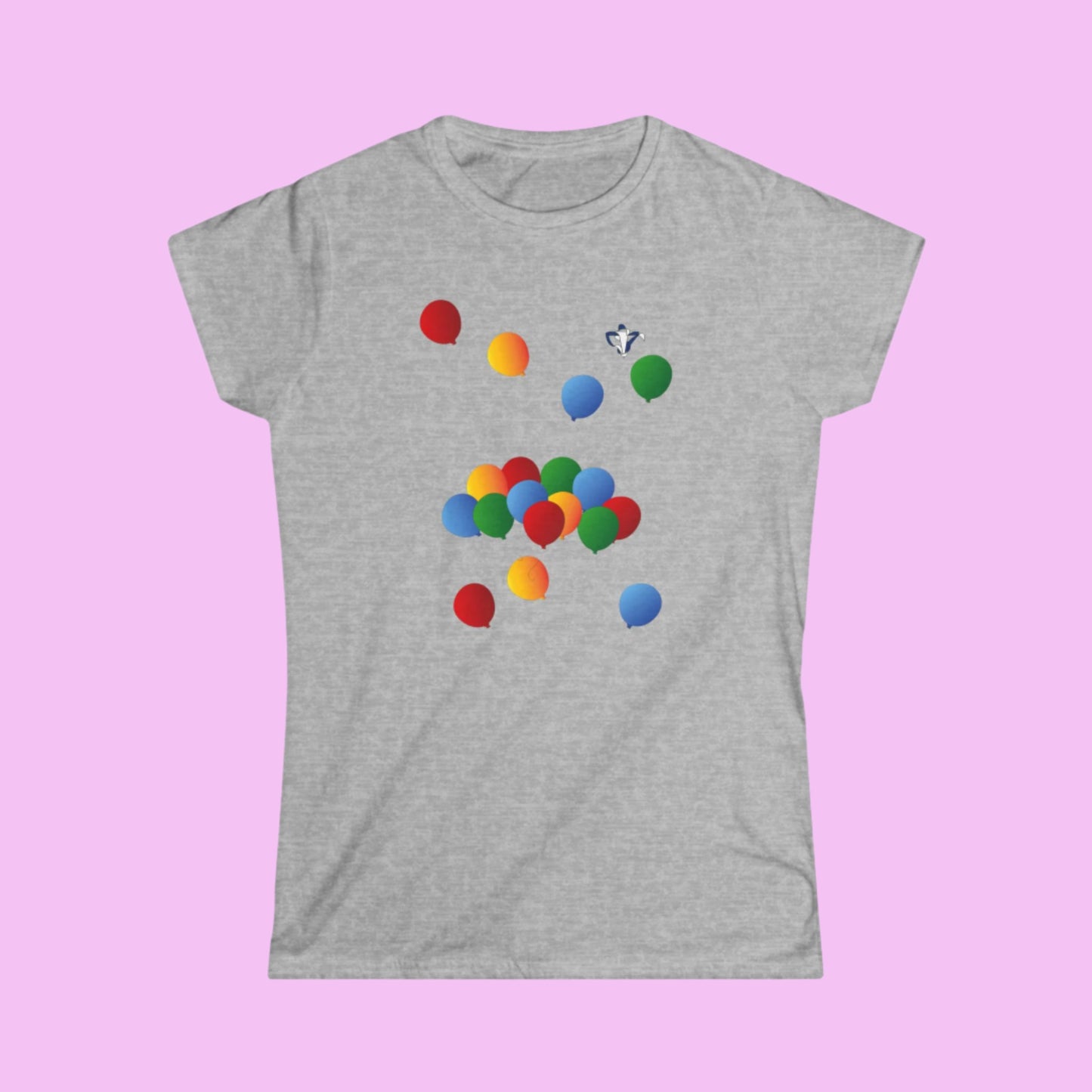Tee-shirt femme Ballons de couleur