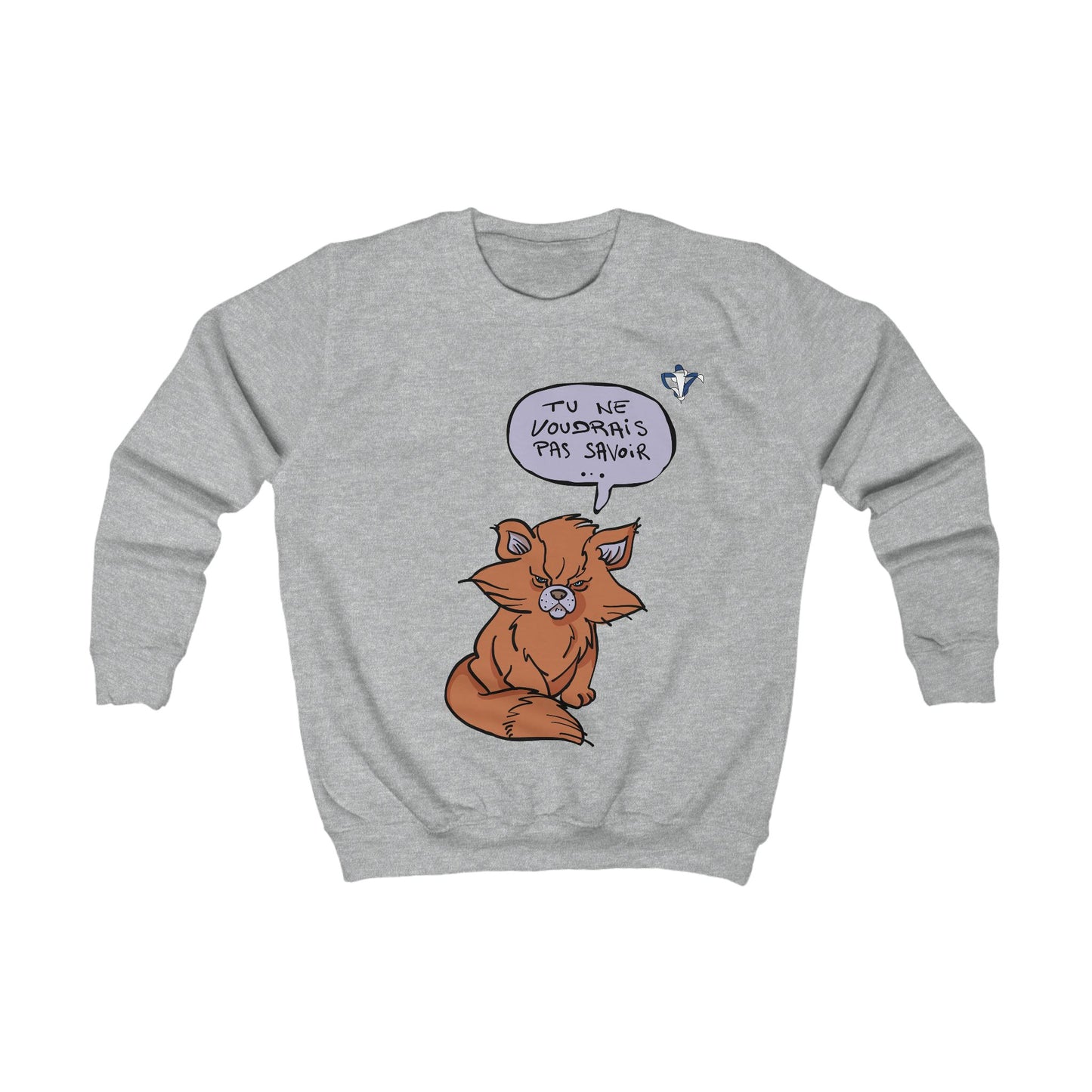 Sweatshirt enfant Chat roux