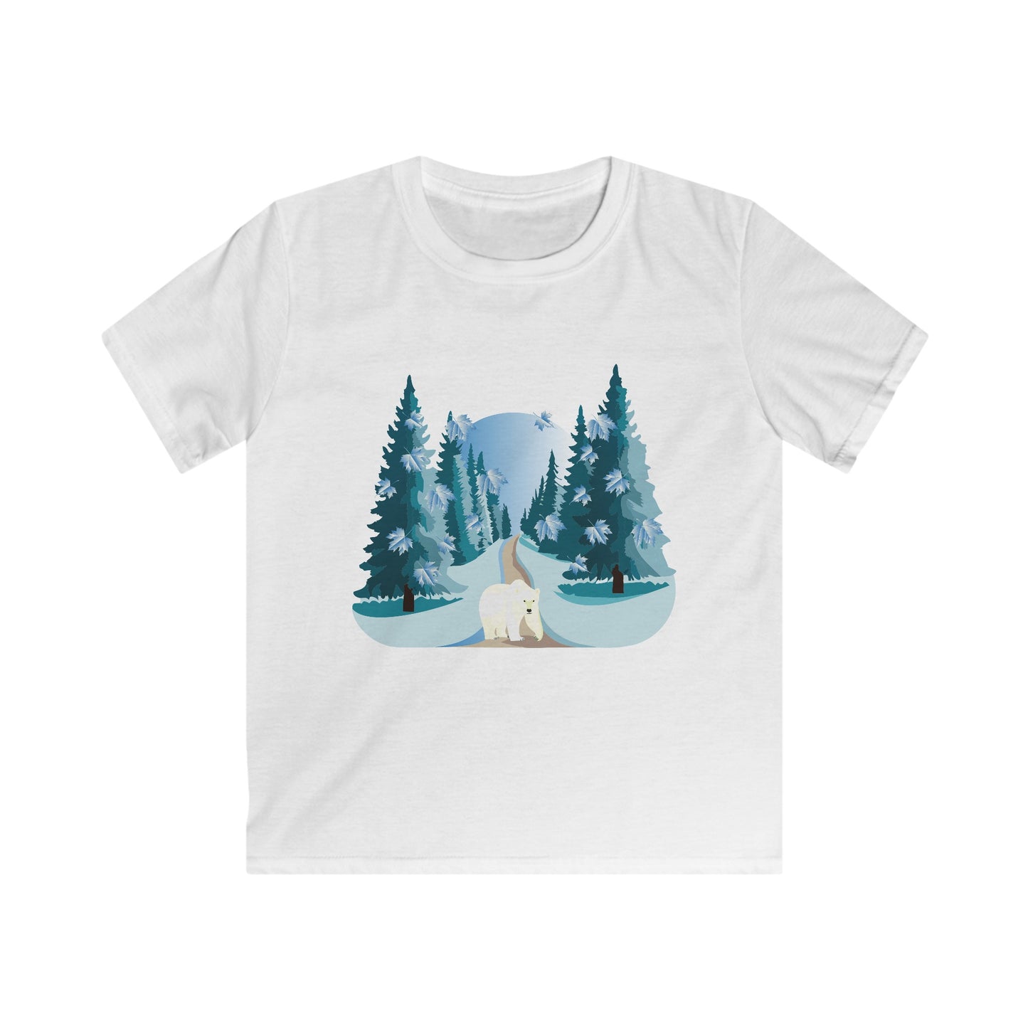 Tee-shirt enfant Ours blanc