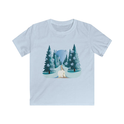 Tee-shirt enfant Ours blanc