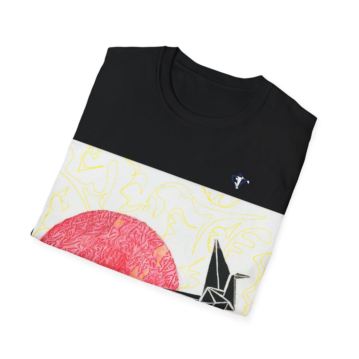 T-Shirt adulte mixte Envolée de colibris Personnalisation FACE et MANCHE