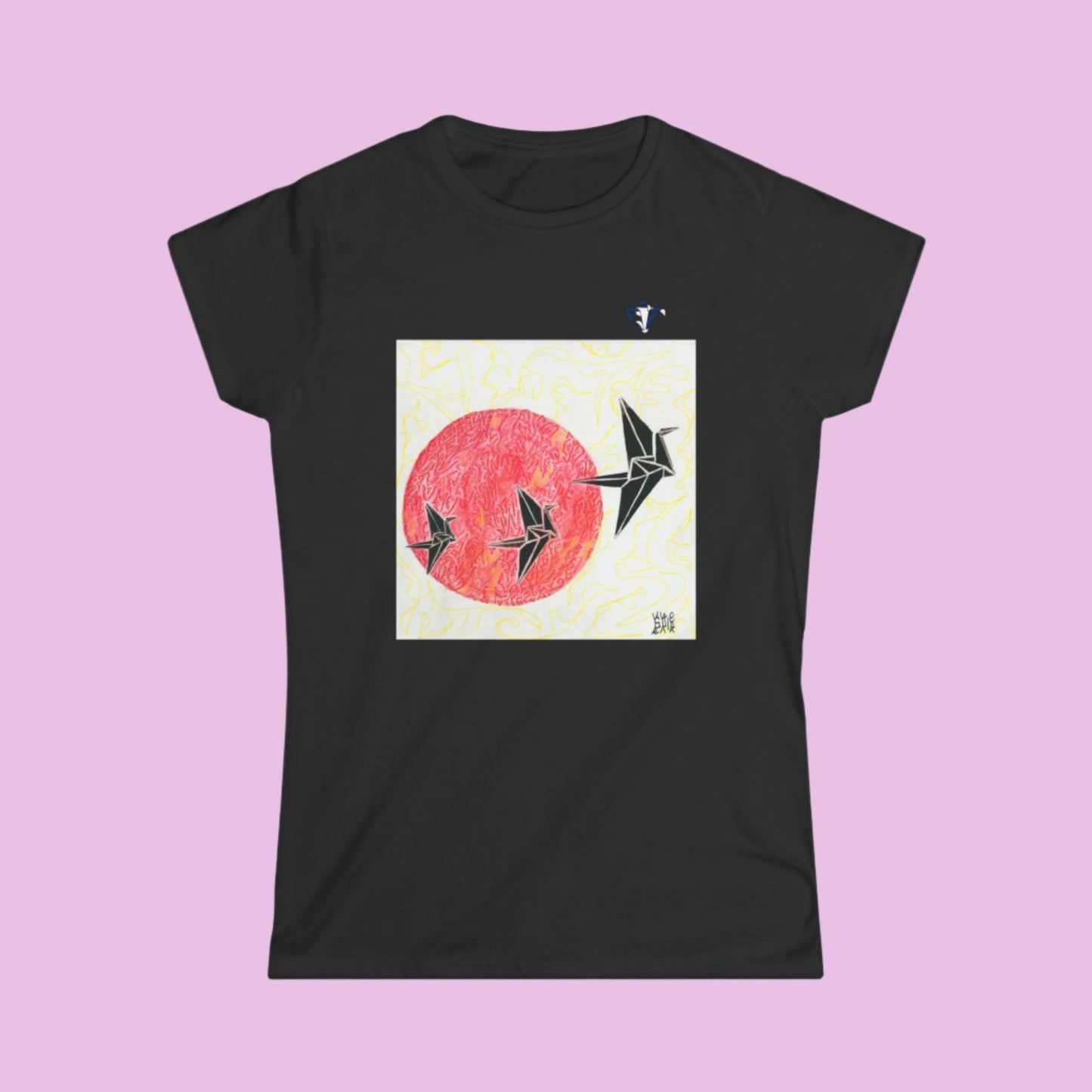 Tee-shirt femme envolée de colibris