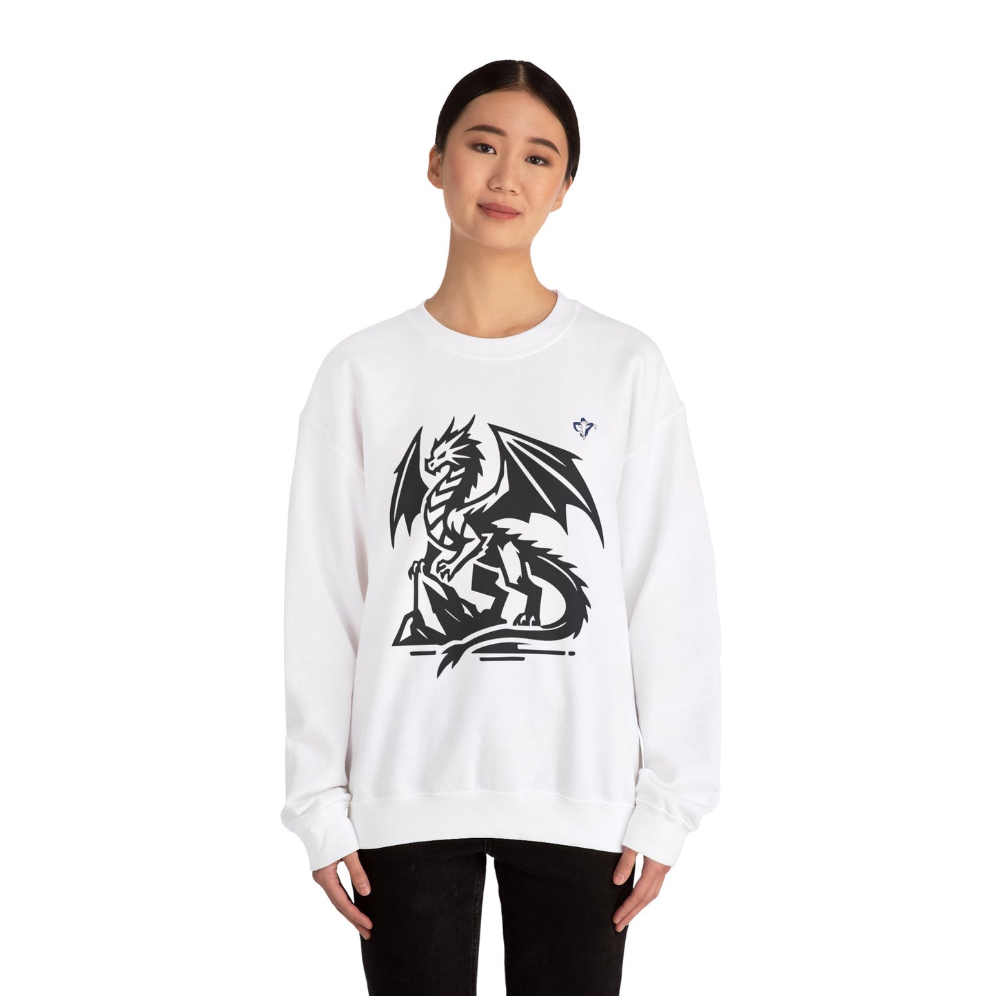 Sweatshirt adulte mixte Dragon stylisé