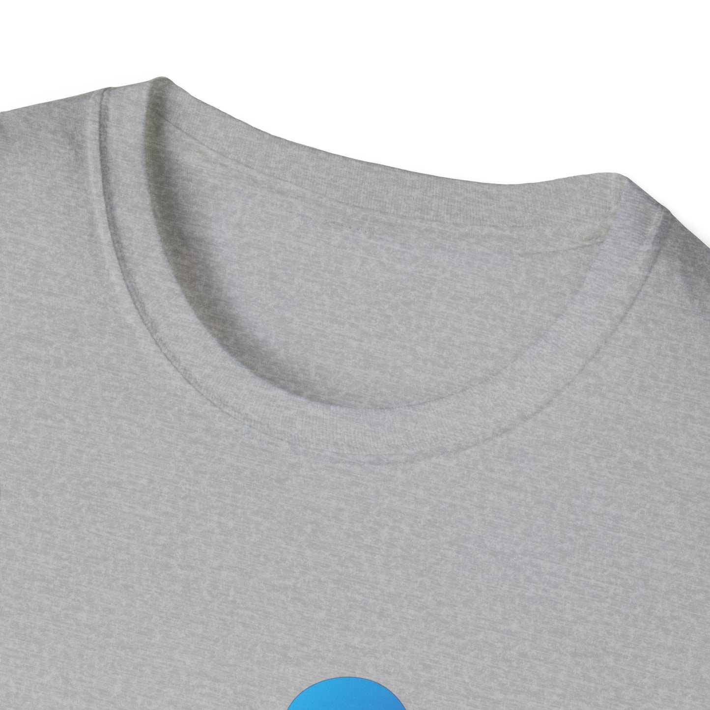 T-Shirt adulte mixte ballons bleus Personnalisation FACE