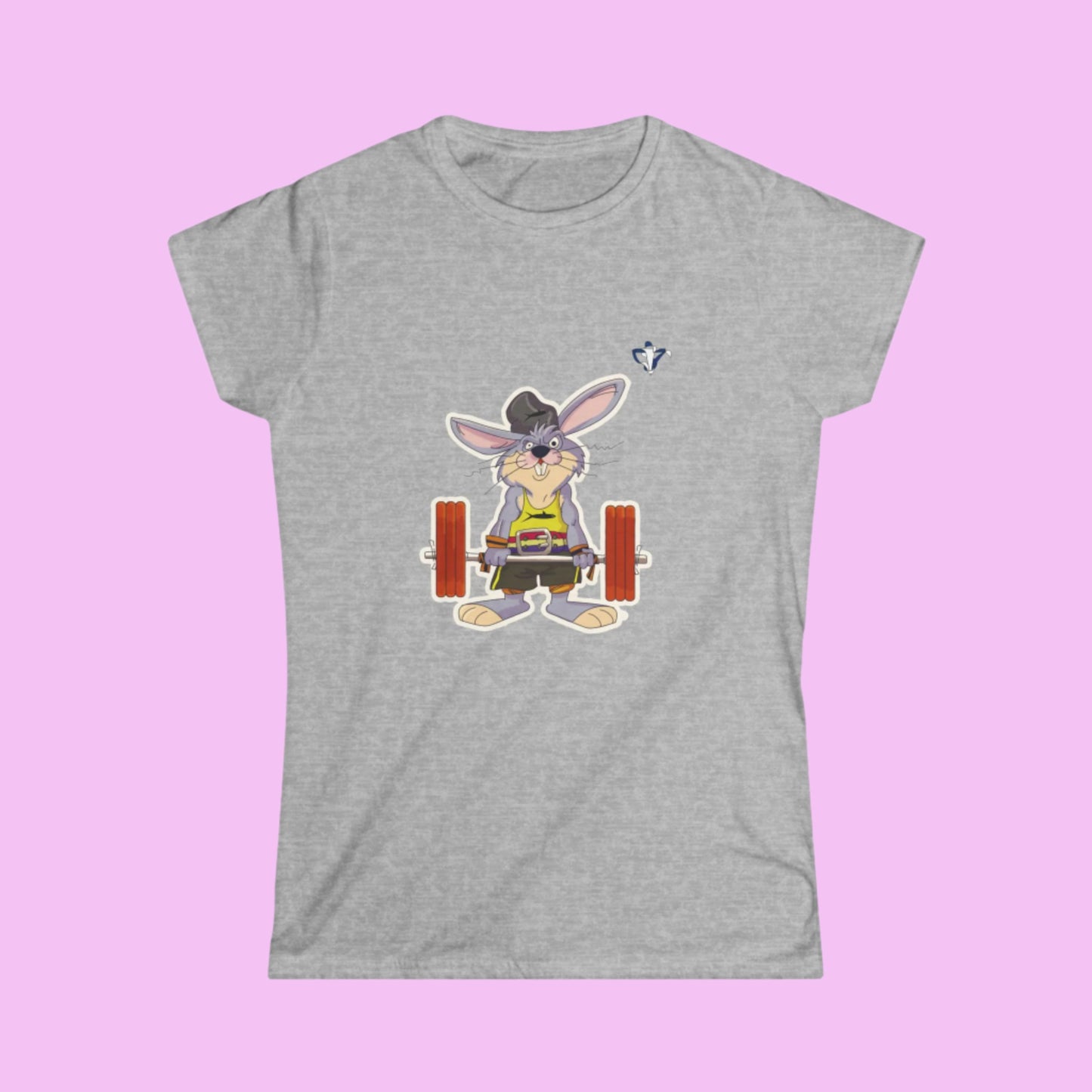 Tee-shirt femme Lapin muscu