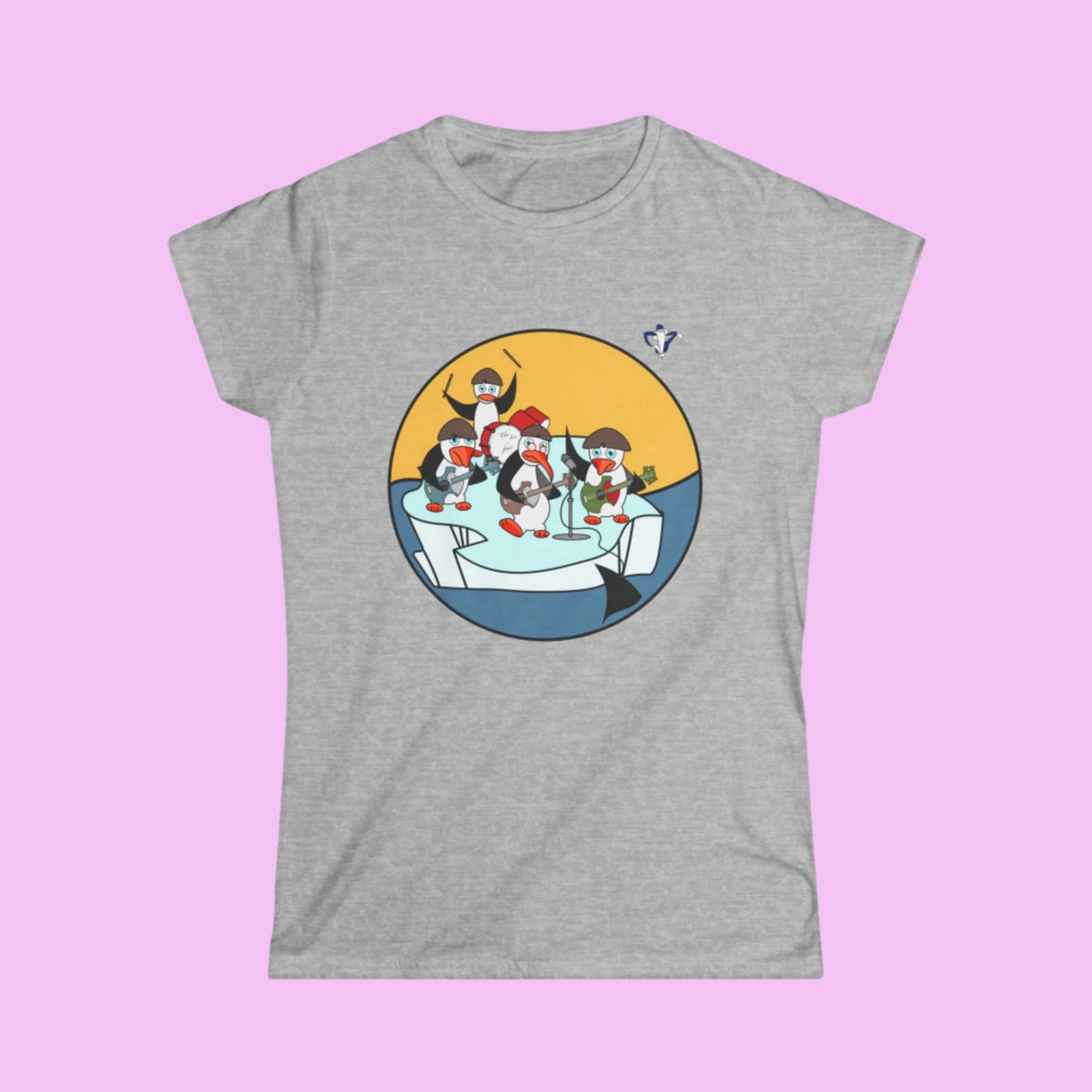 Tee-shirt femme Pingouins