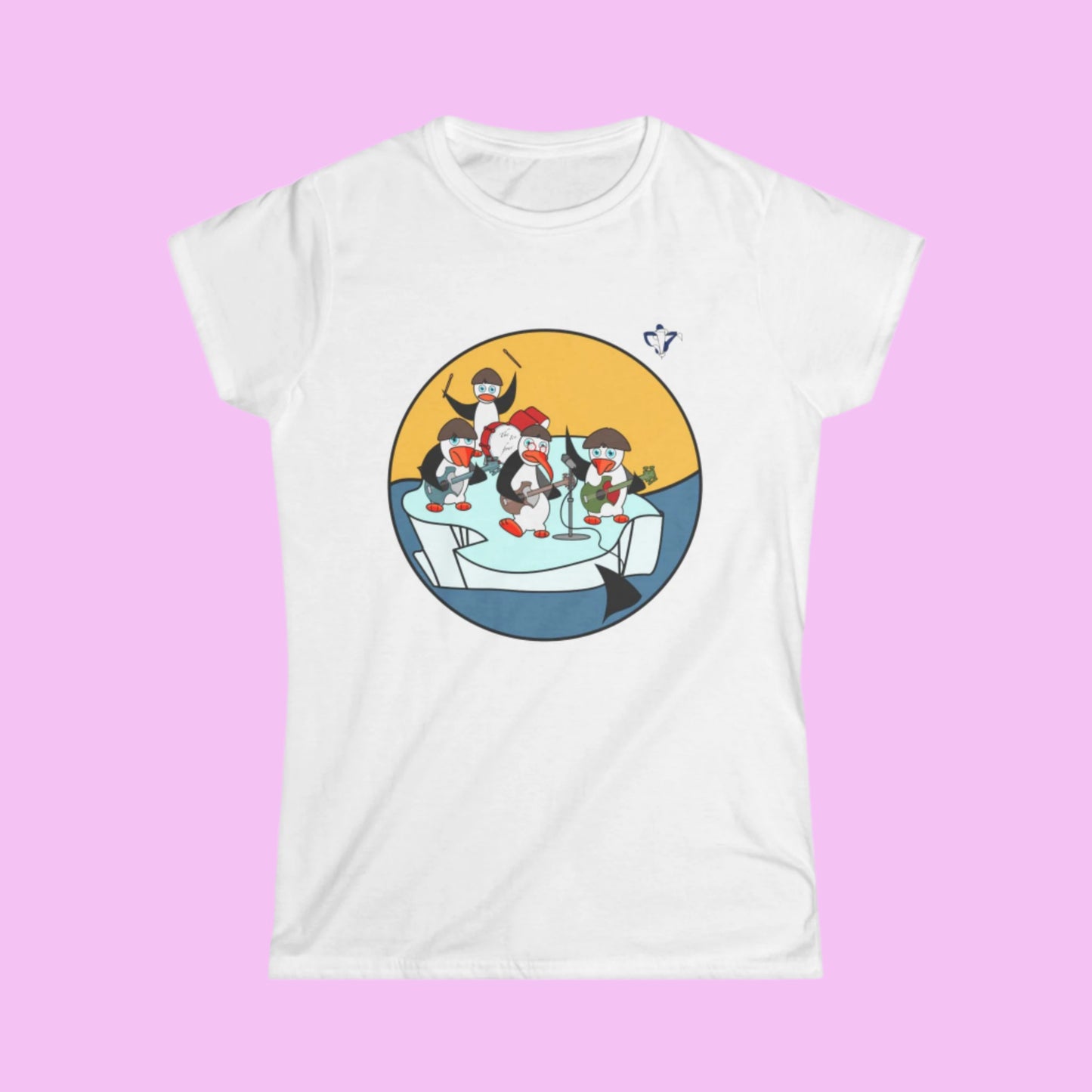 Tee-shirt femme Pingouins