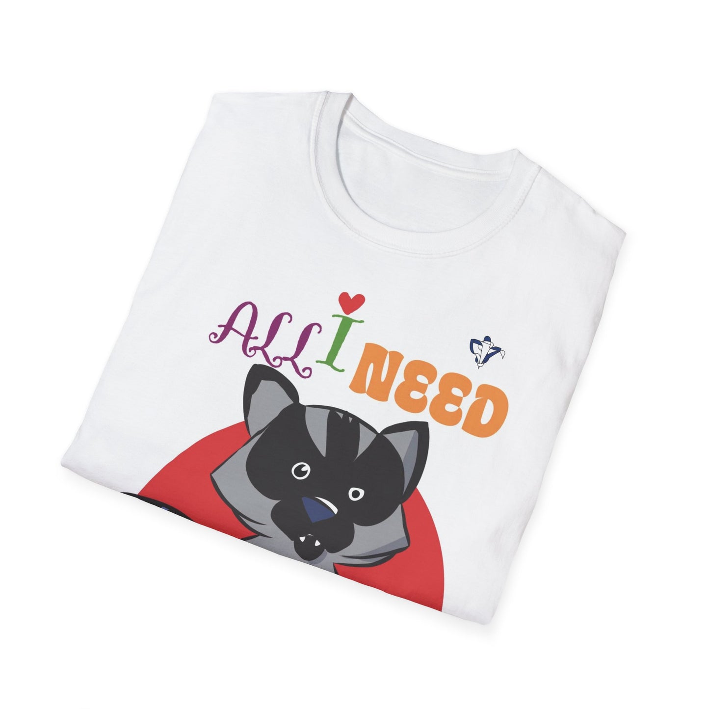 T-Shirt adulte mixte All I need Personnalisation FACE et MANCHE