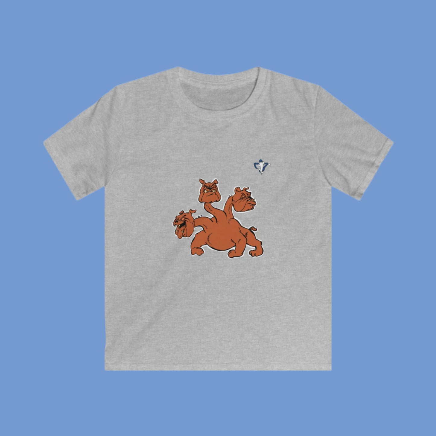 Tee-shirt enfant Cerbère Personnalisation FACE et MANCHE