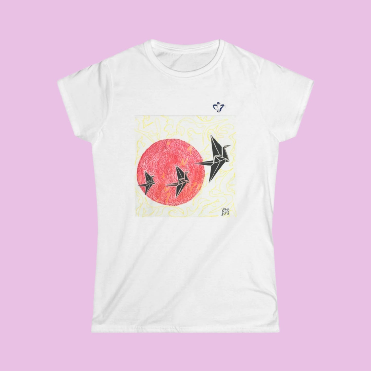 Tee-shirt femme envolée de colibris