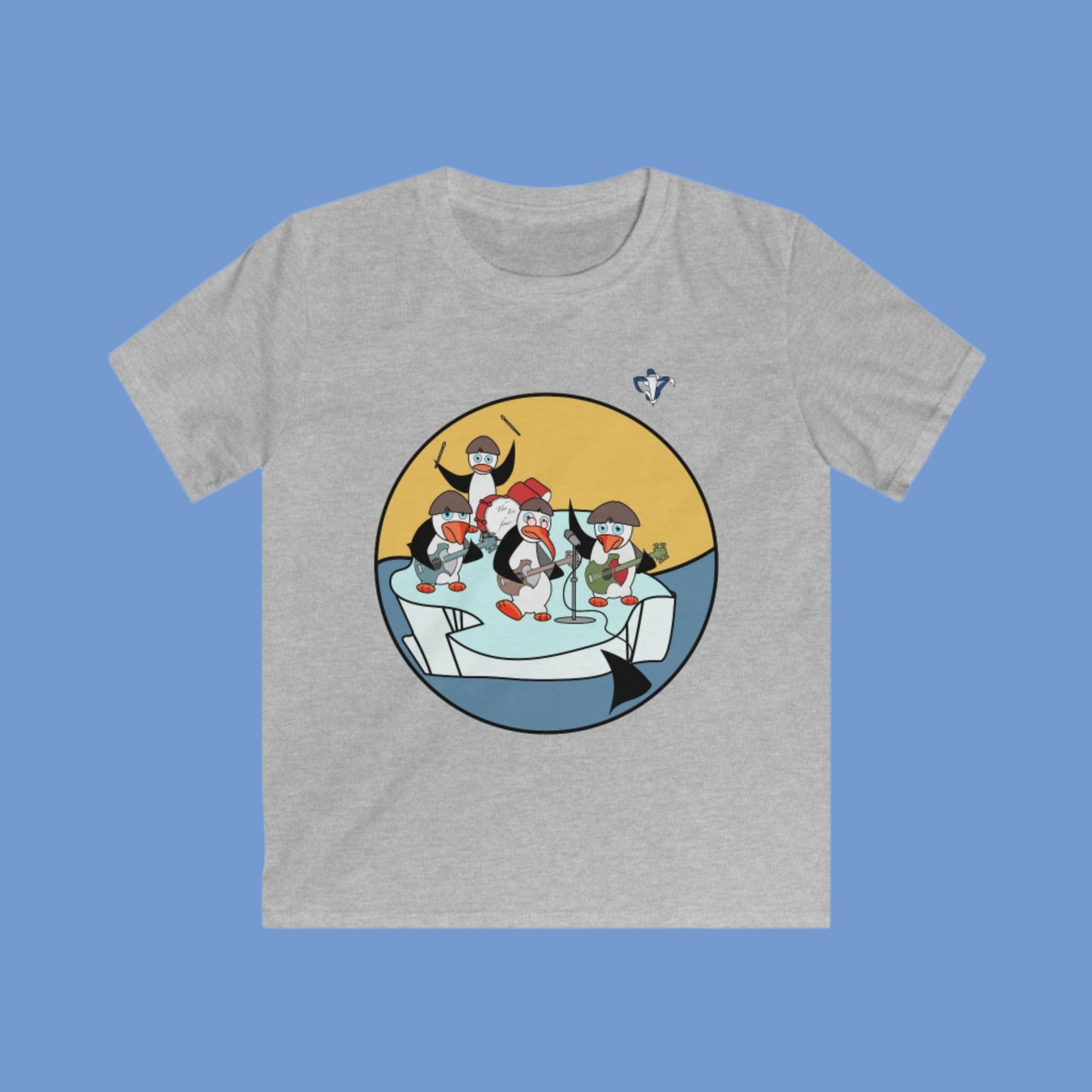 Tee-shirt enfant Pingouins Personnalisation FACE et MANCHE