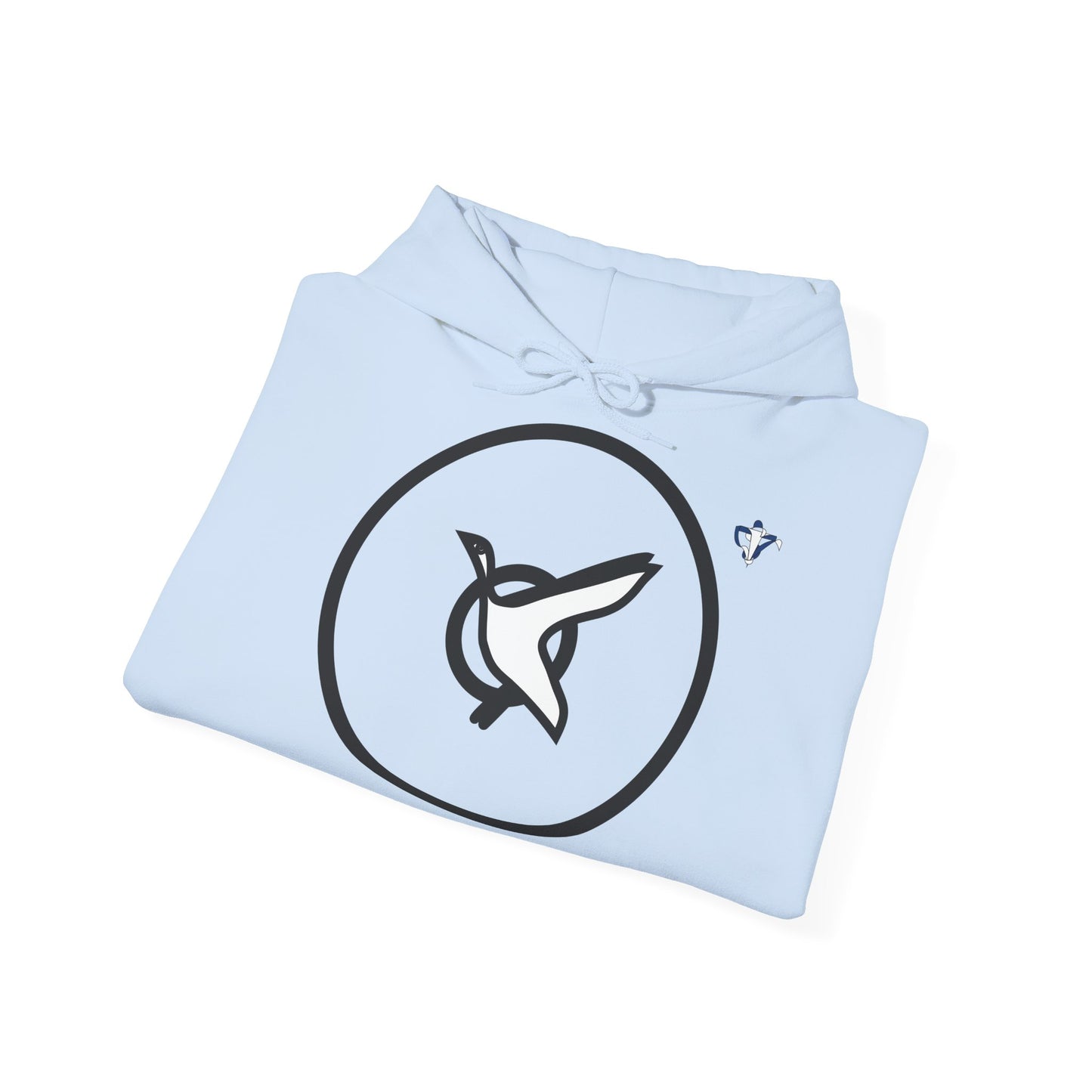 Sweatshirt à capuche l'oie blanche