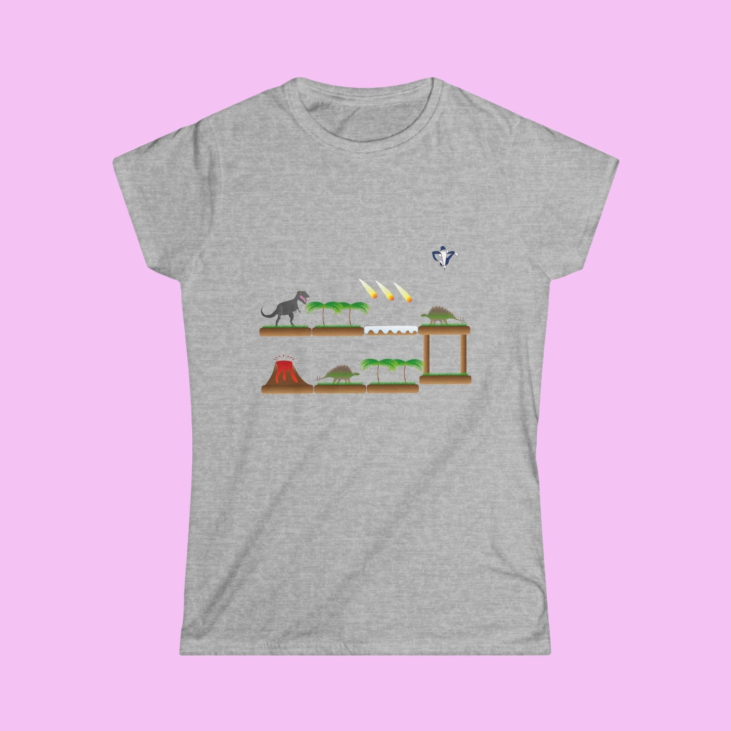Tee-shirt femme Dinosaures