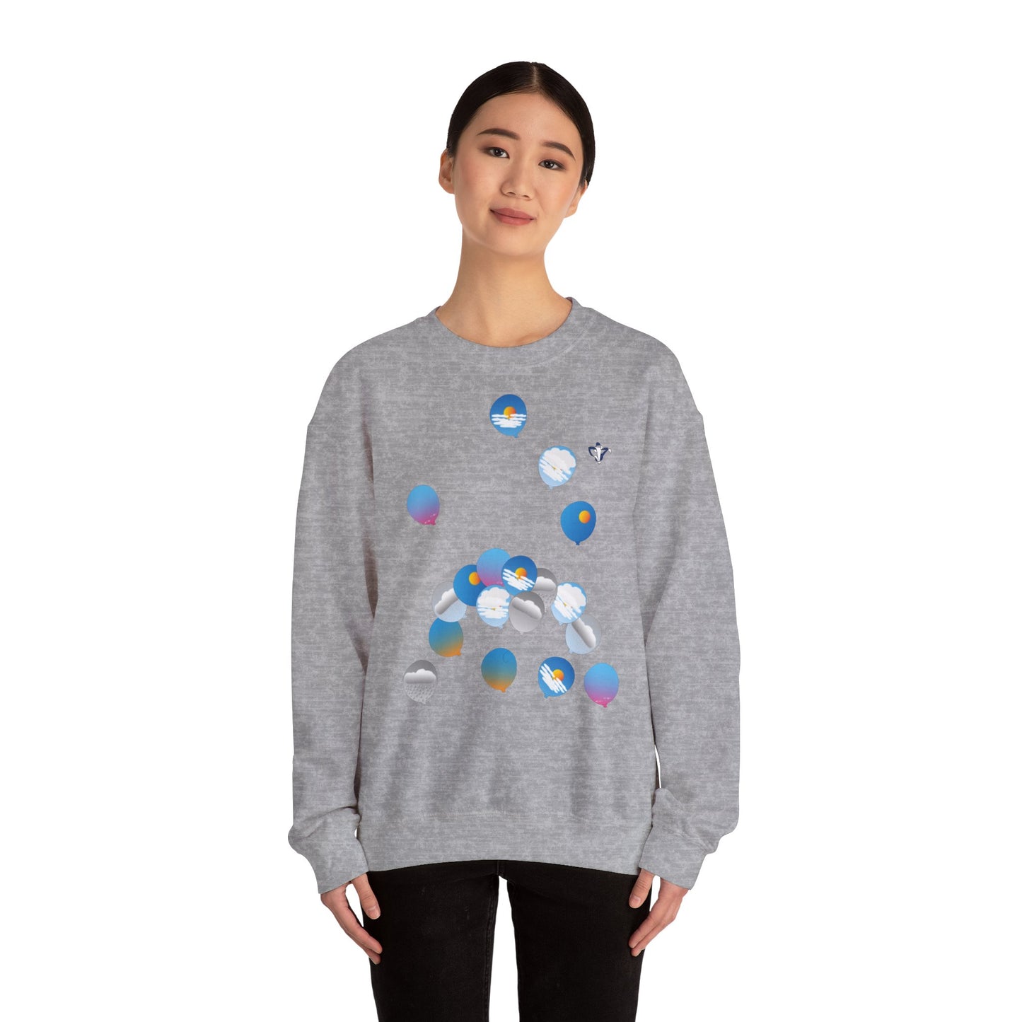 Sweatshirt adulte mixte Ballons du ciel