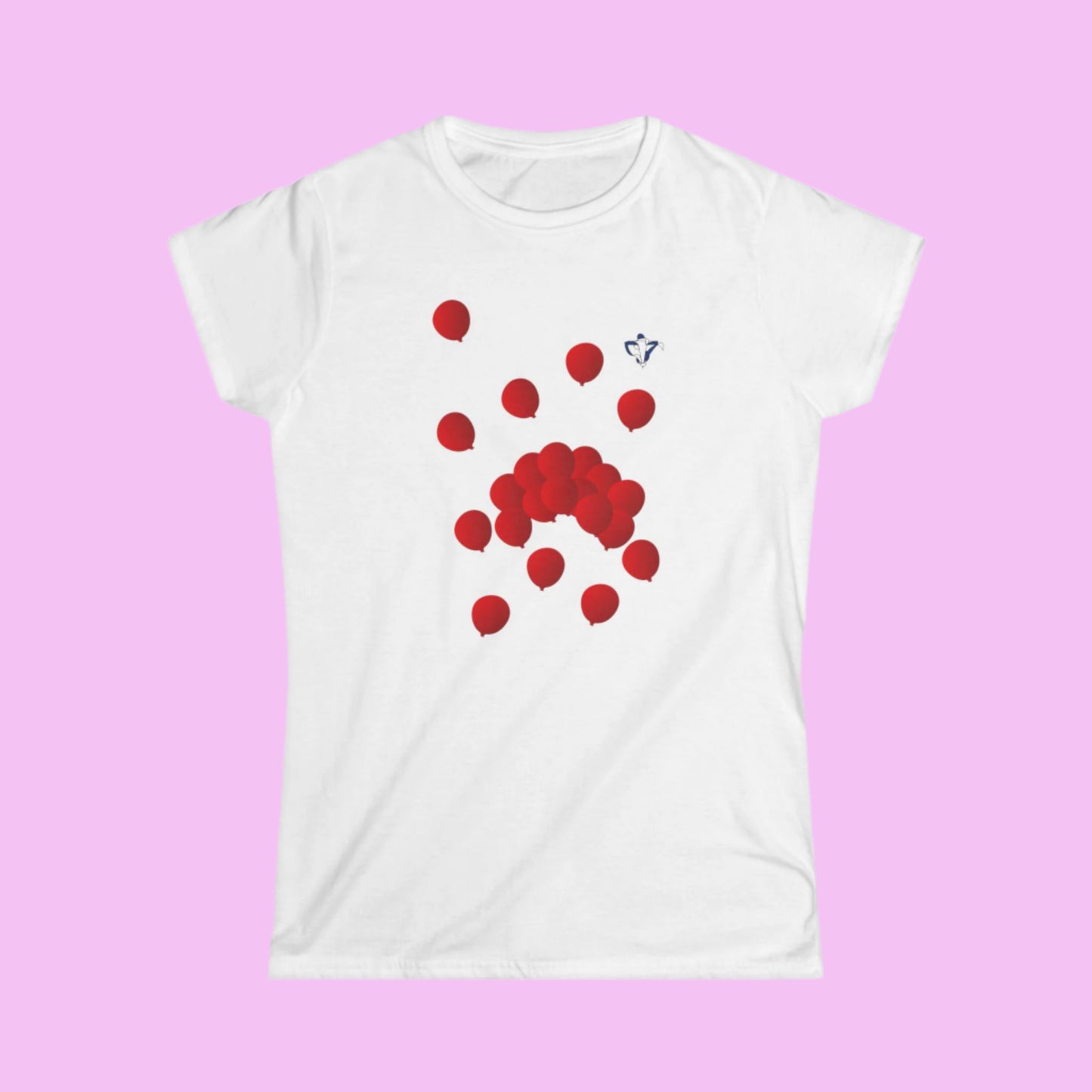 Tee-shirt femme Ballons rouges