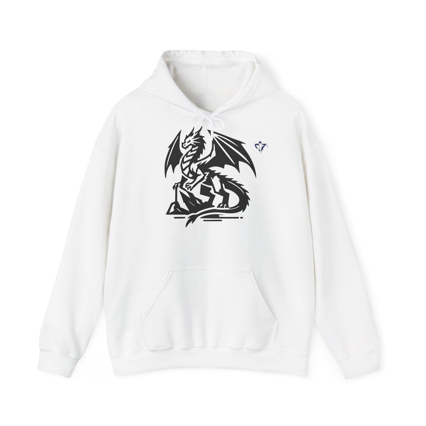 Sweatshirt à capuche adulte mixte Dragon stylisé