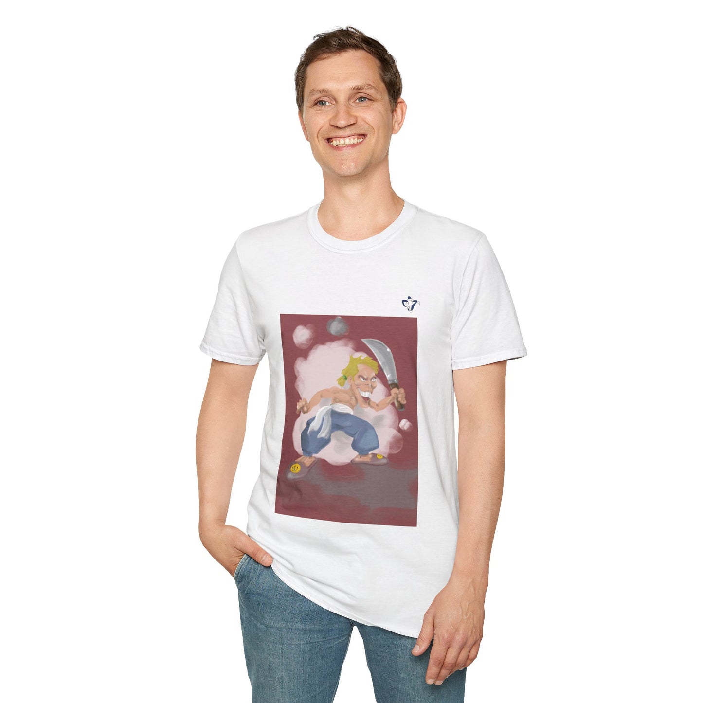T-Shirt adulte mixte Ninja Personnalisation FACE