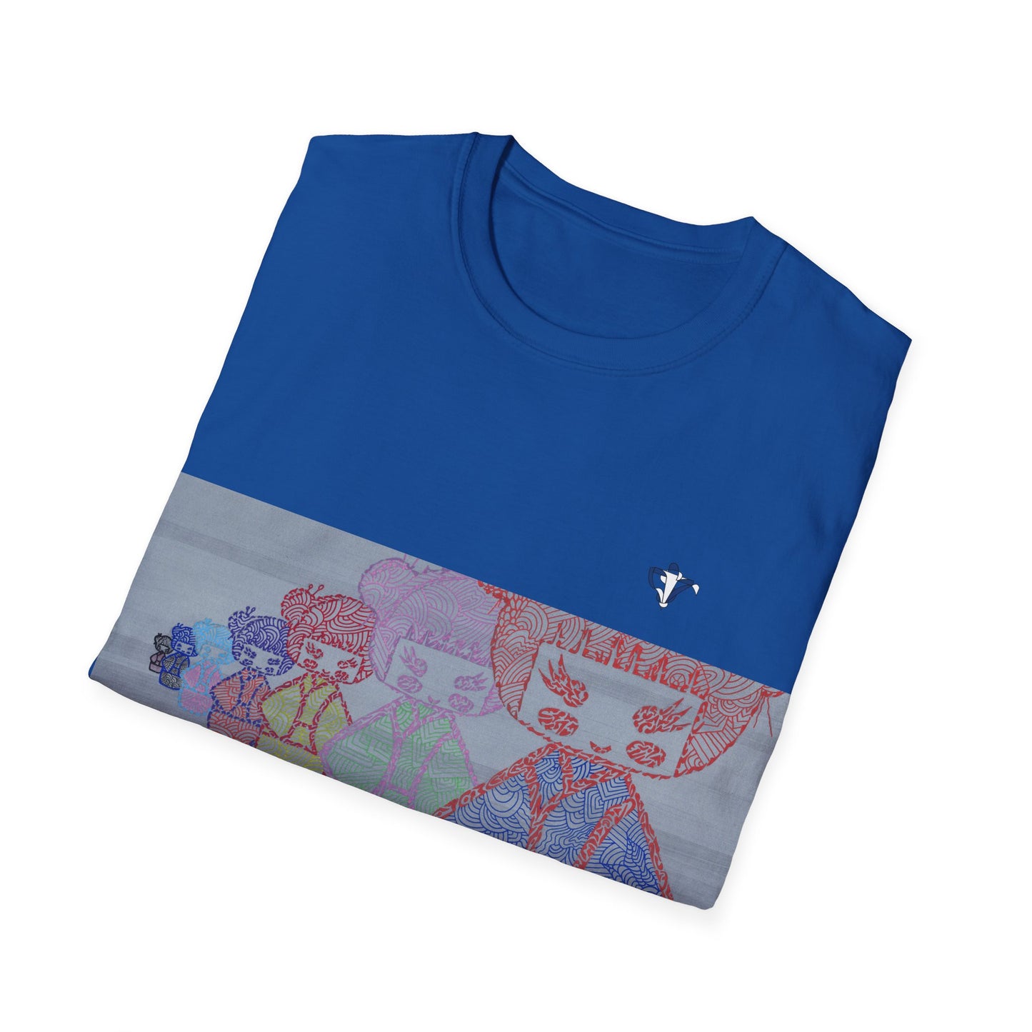 T-Shirt adulte mixte Poupées japonaises Personnalisation FACE et MANCHE