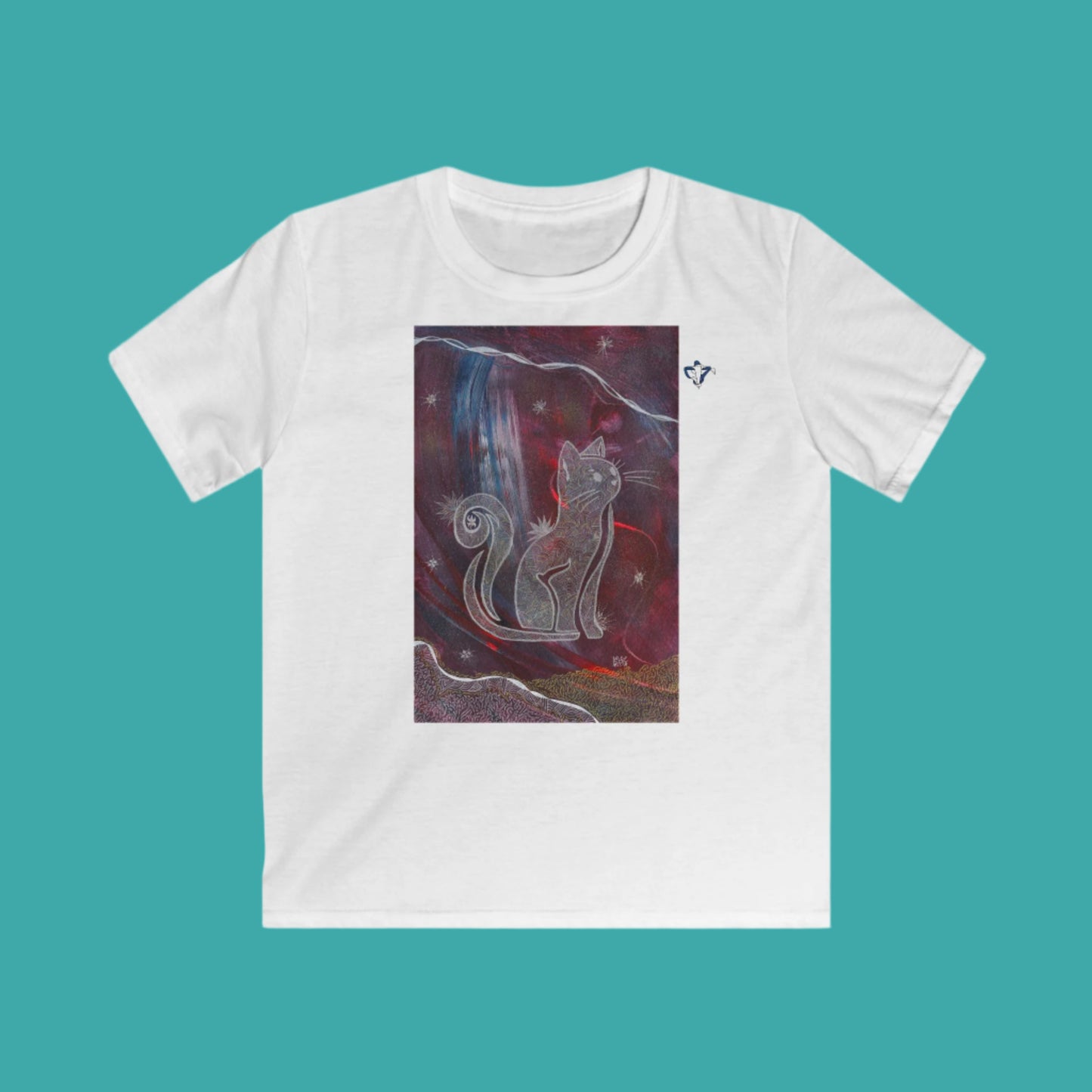Tee-Shirt enfant Le chat Personnalisation FACE