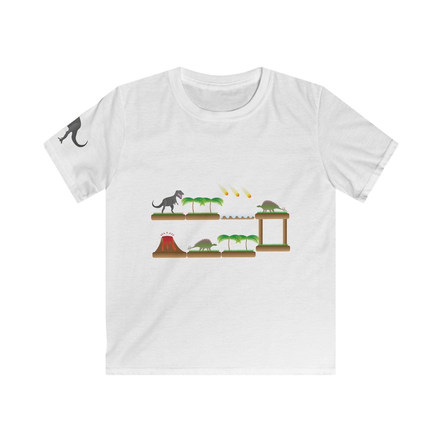 Tee-shirt enfant Plateforme des dinosaures