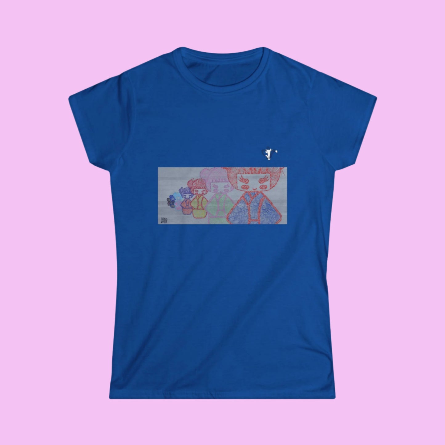 Tee-shirt femme Poupées japonaises