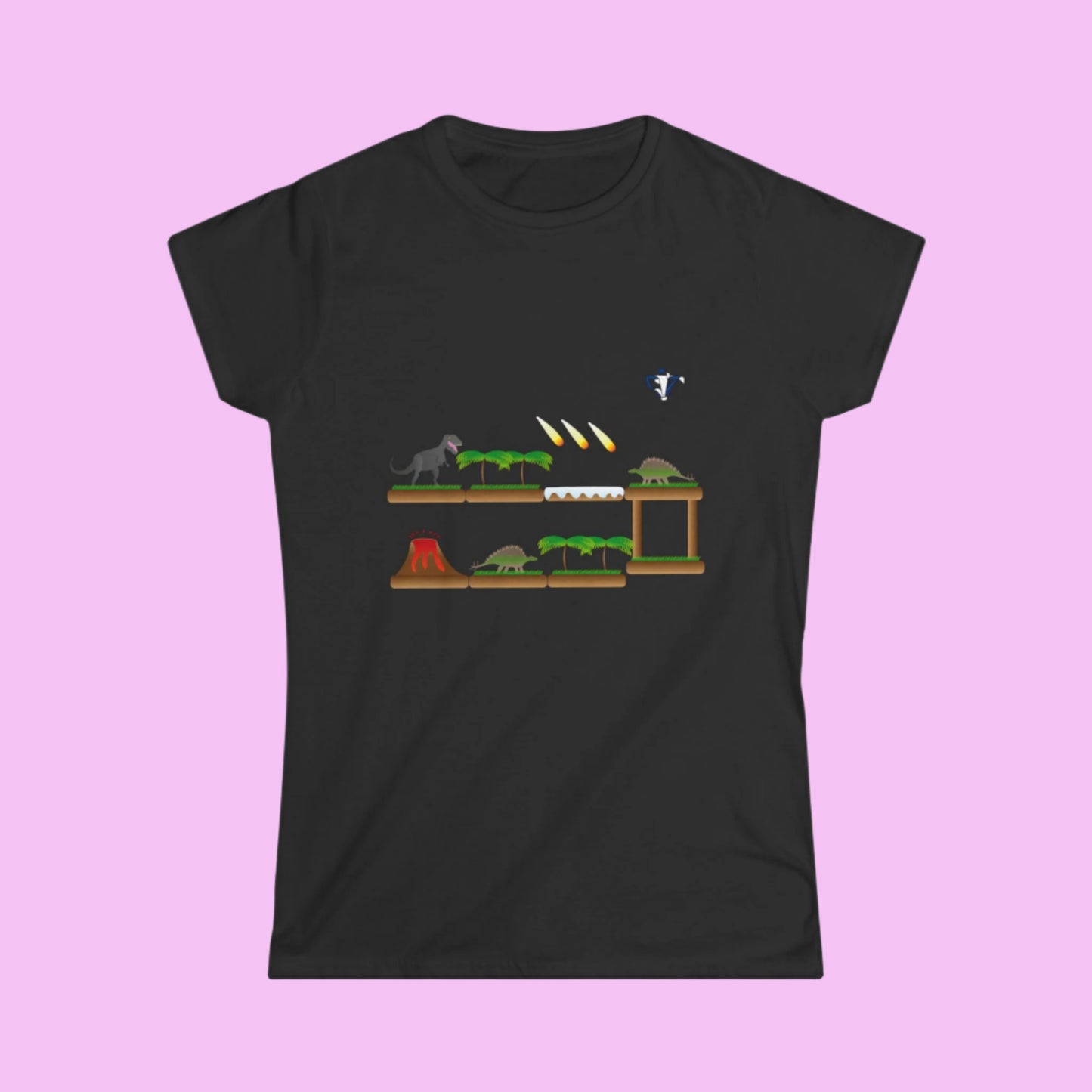 Tee-shirt femme Dinosaures
