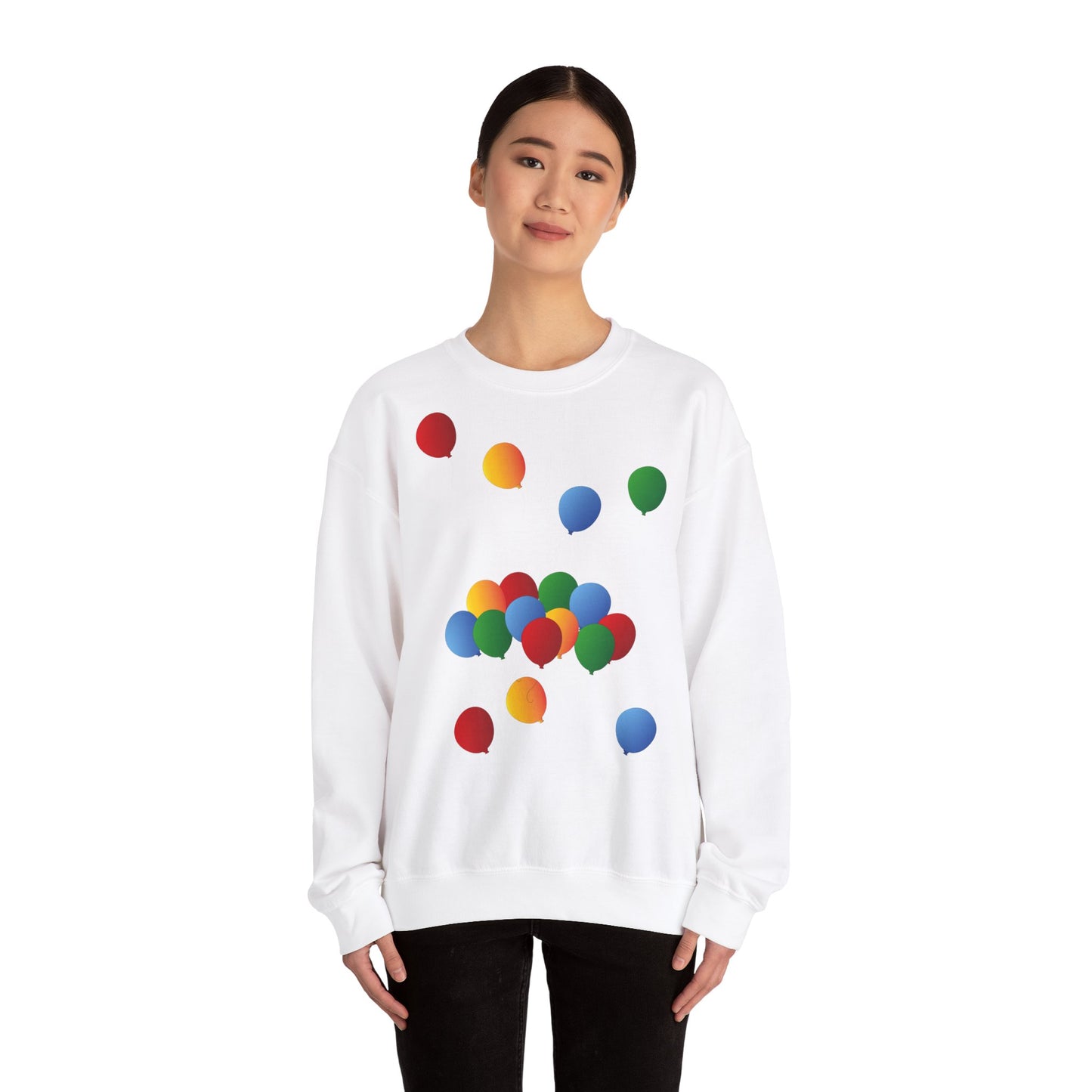 Sweatshirt adulte mixte Ballons de couleur