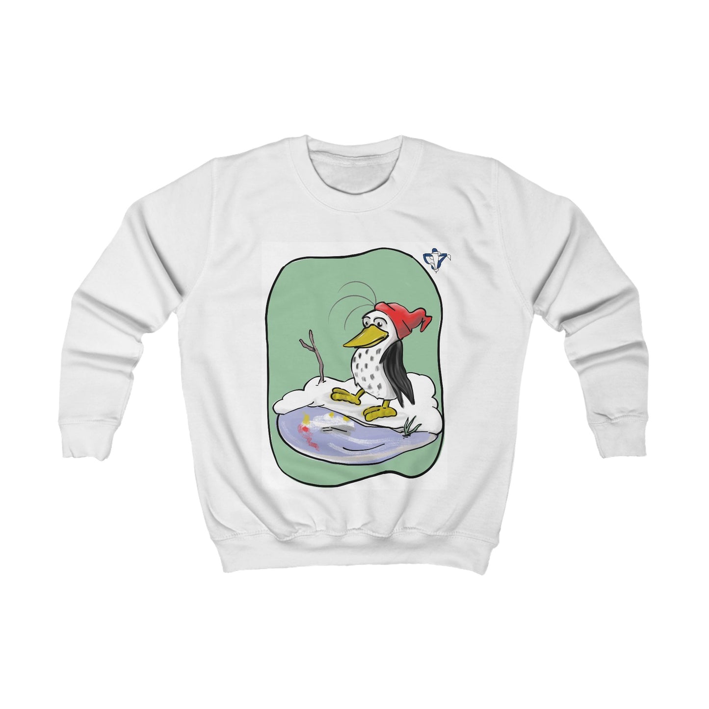 Sweatshirt enfant Pingouin glacé