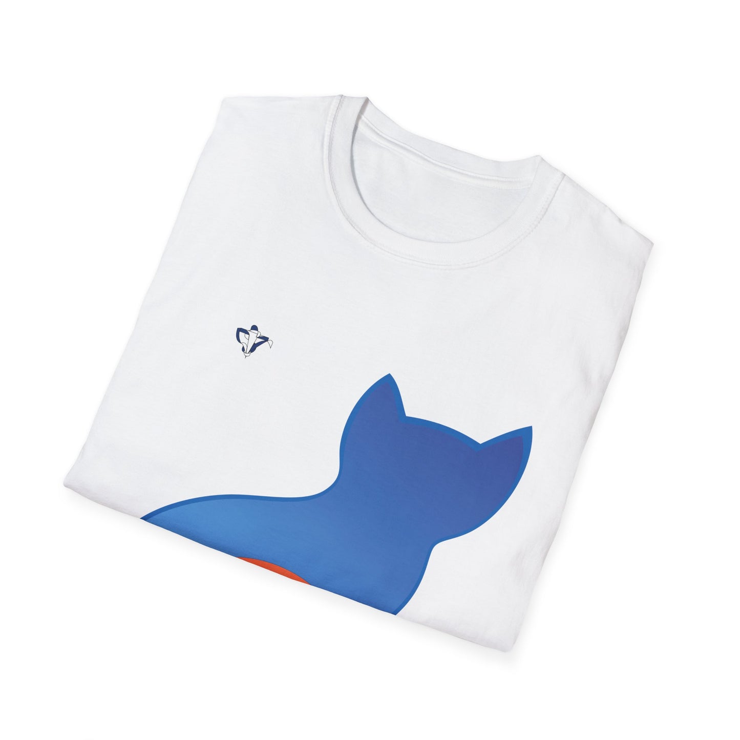 T-Shirt adulte mixte Le chat et la mer Personnalisation FACE