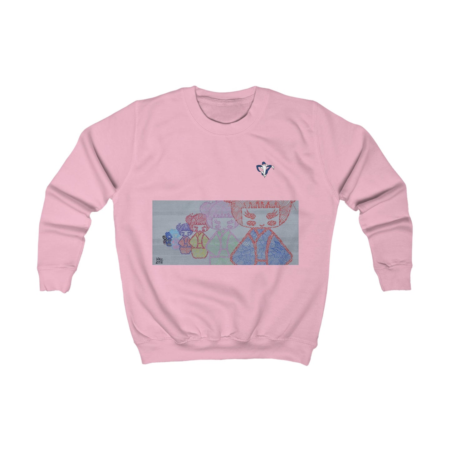 Sweatshirt enfant Poupées japonaises