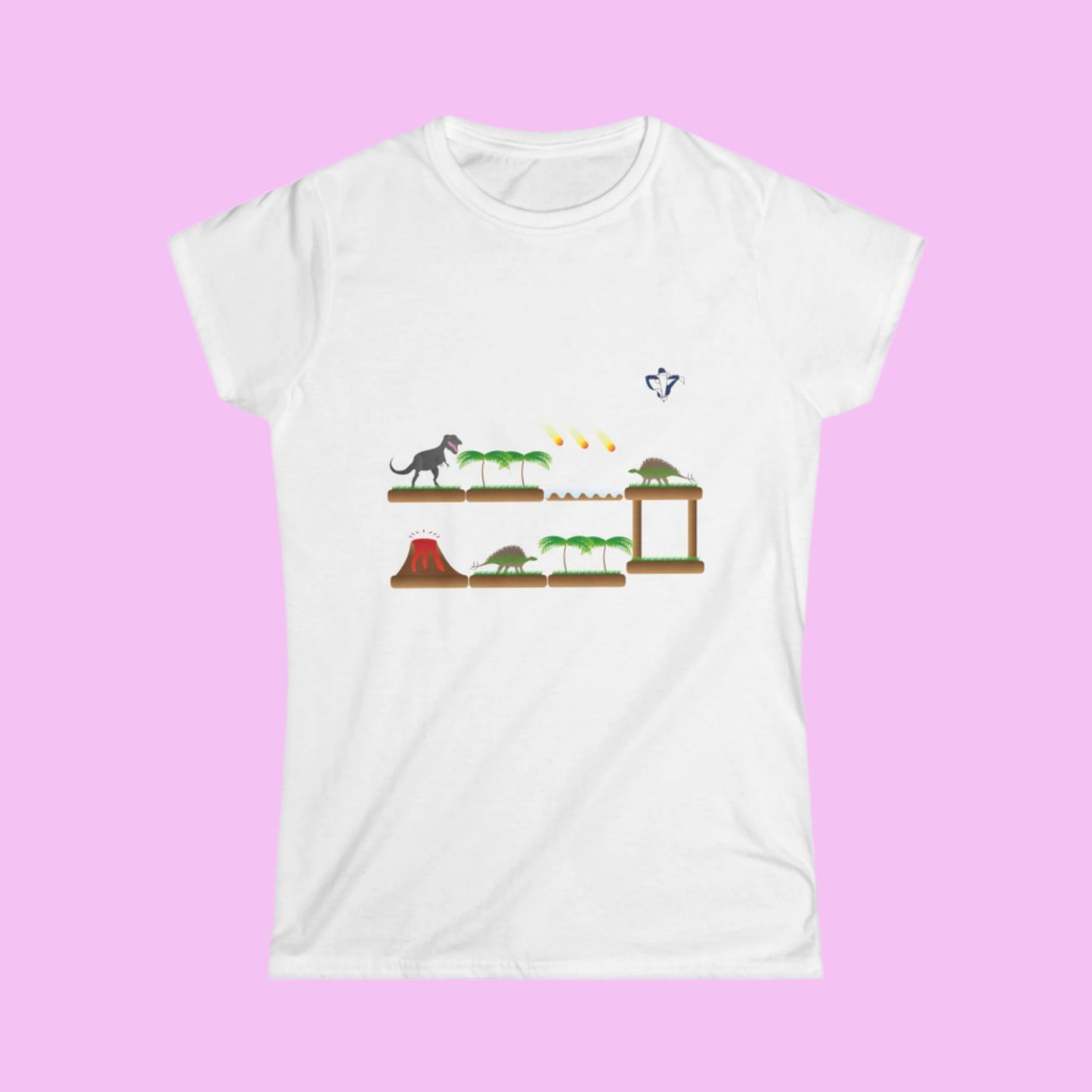 Tee-shirt femme Dinosaures