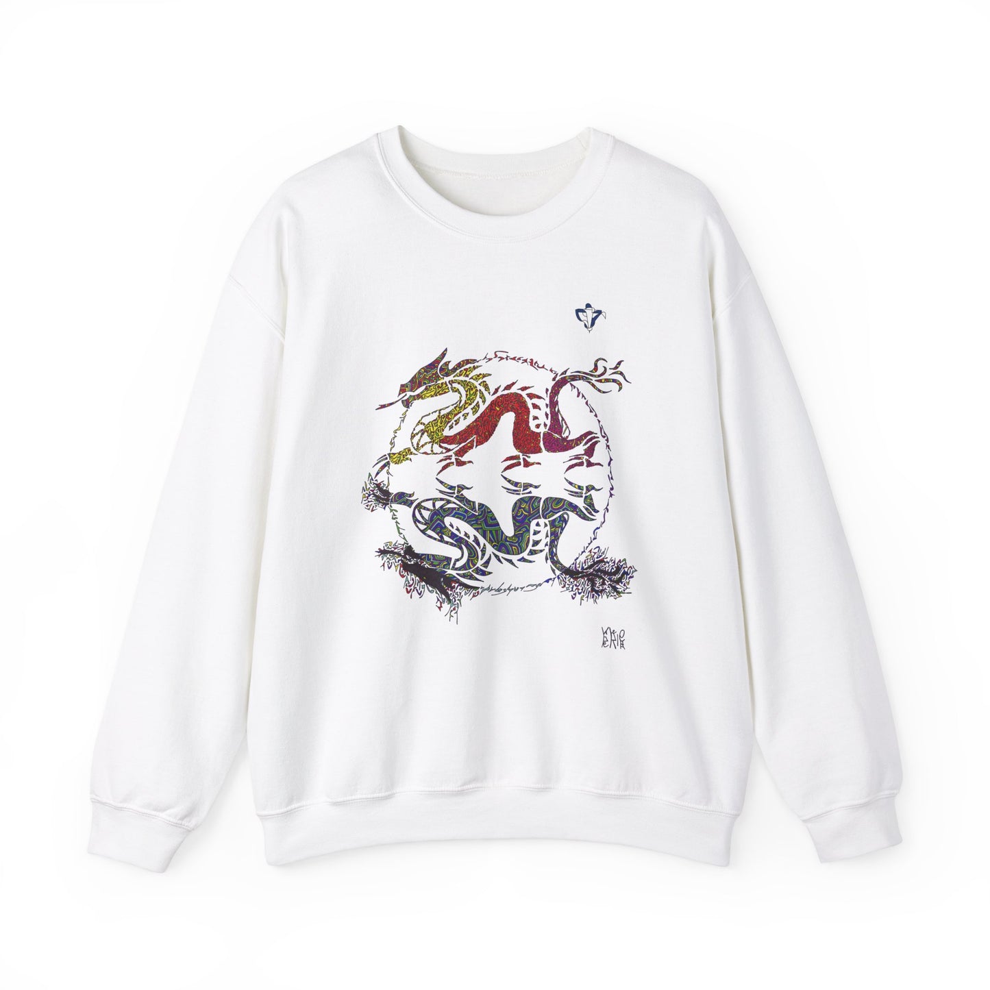 Sweatshirt adulte mixte Dragons miroir