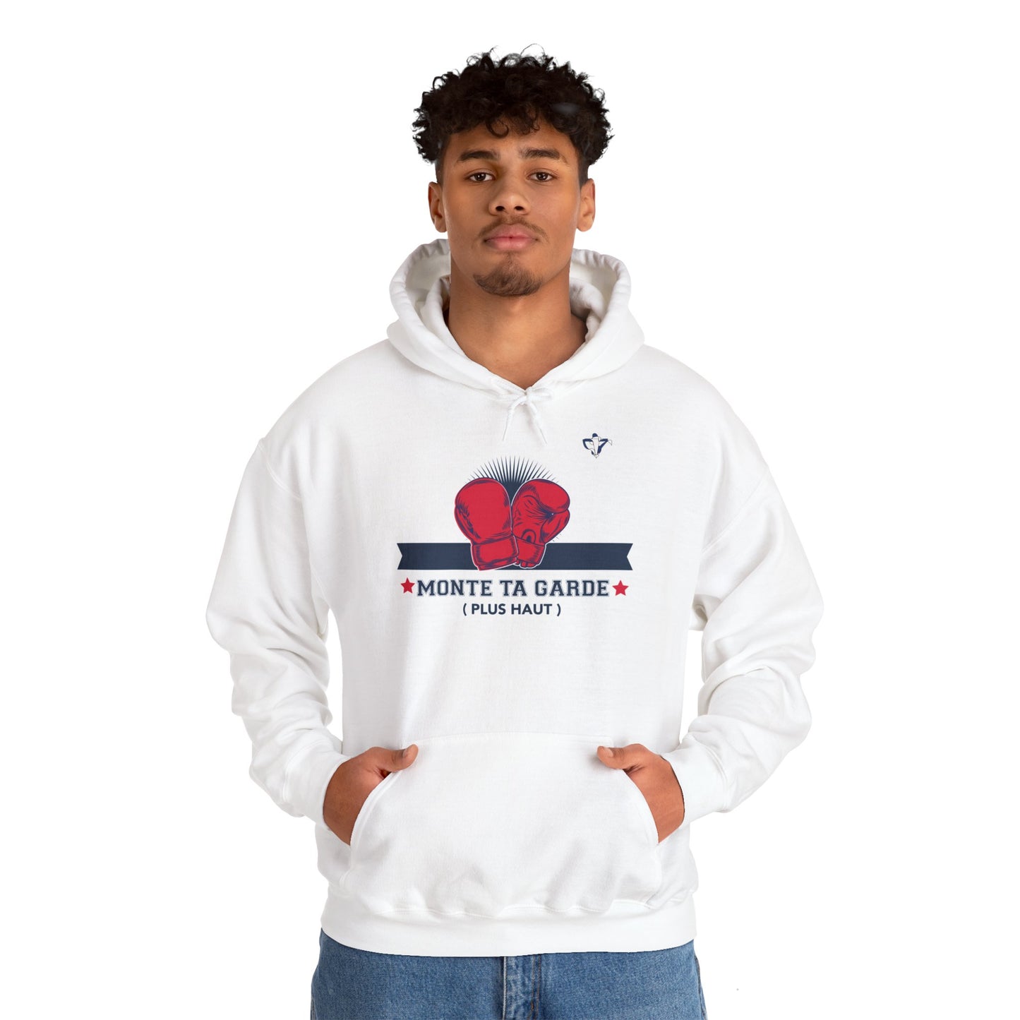 Sweatshirt à capuche adulte mixte Boxe