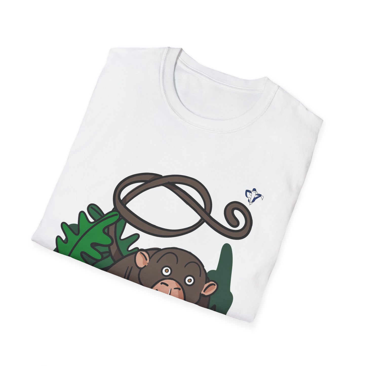 T-Shirt adulte mixte Petit singe Personnalisation FACE