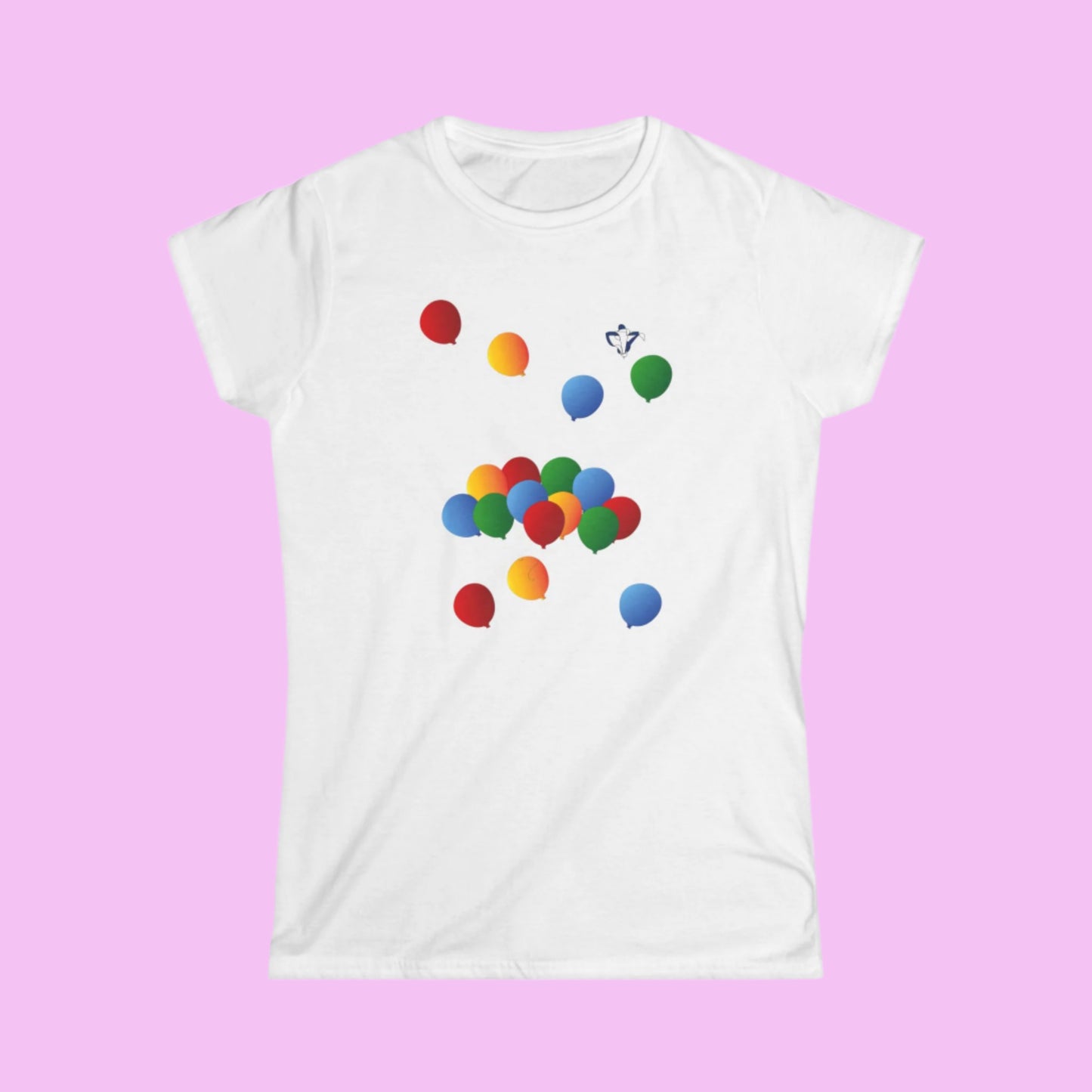 Tee-shirt femme Ballons de couleur
