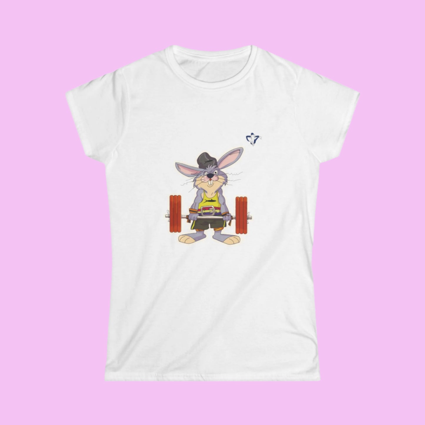 Tee-shirt femme Lapin muscu