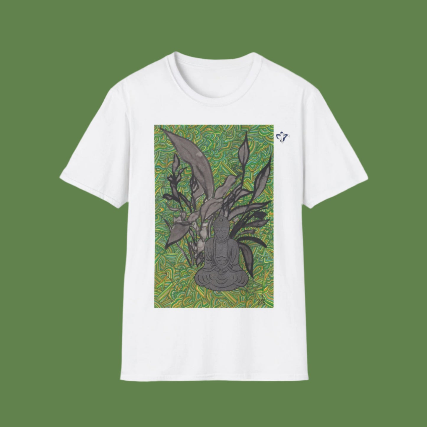 T-Shirt adulte mixte Bouddha Personnalisation FACE
