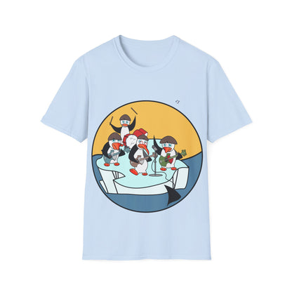 T-Shirt adulte mixte Pingouins (à personnaliser)