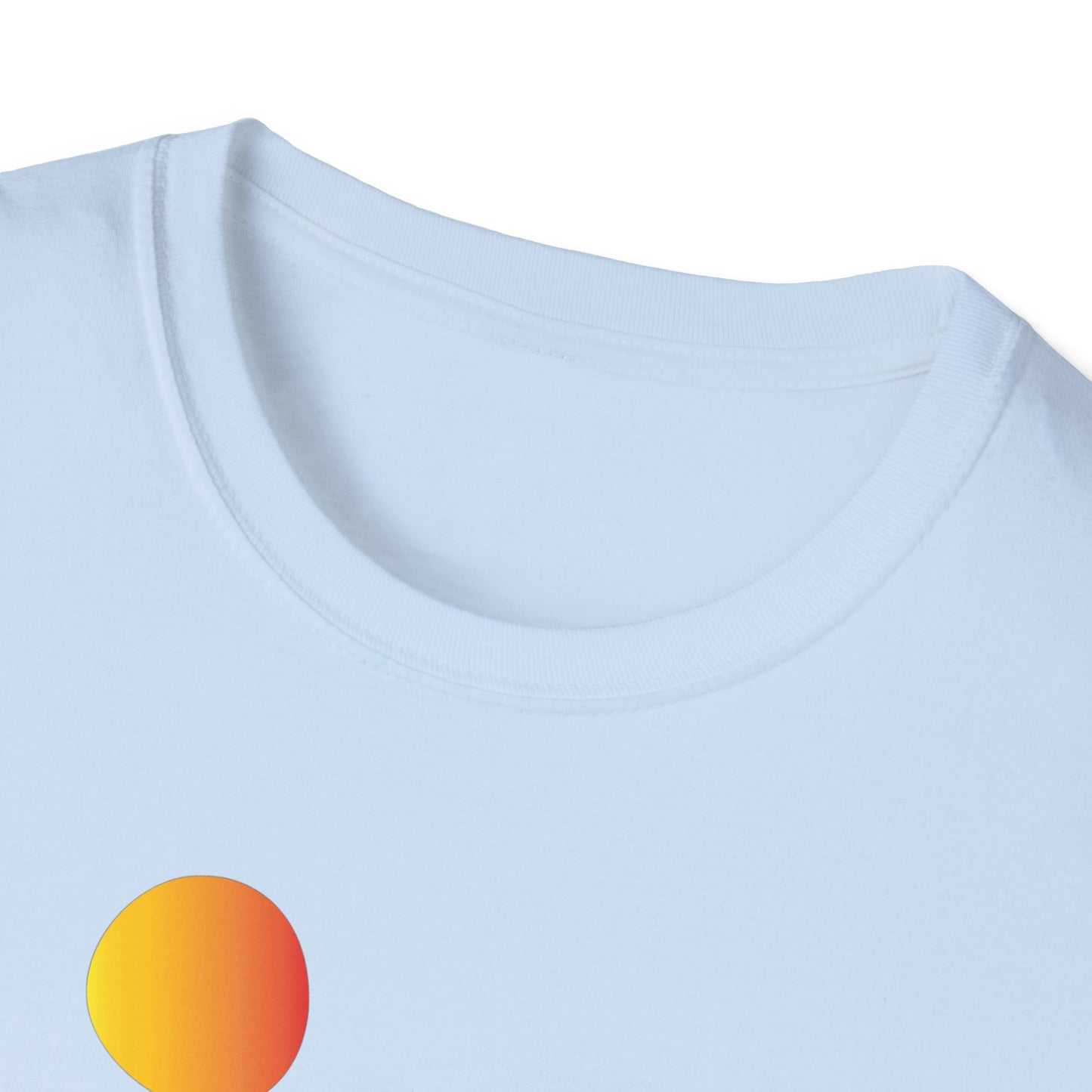 T-Shirt adulte mixte Ballons de couleur Personnalisation FACE