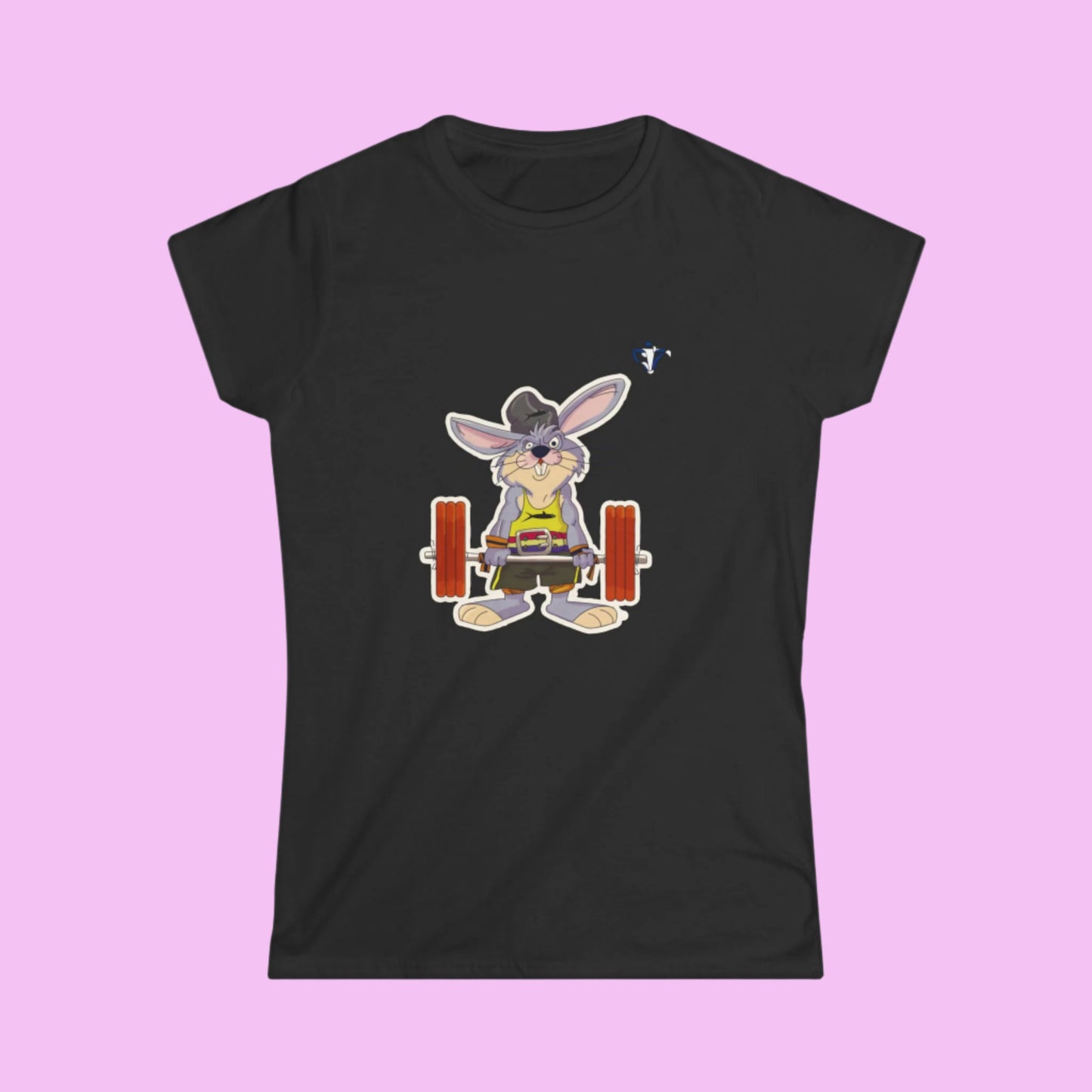 Tee-shirt femme Lapin muscu
