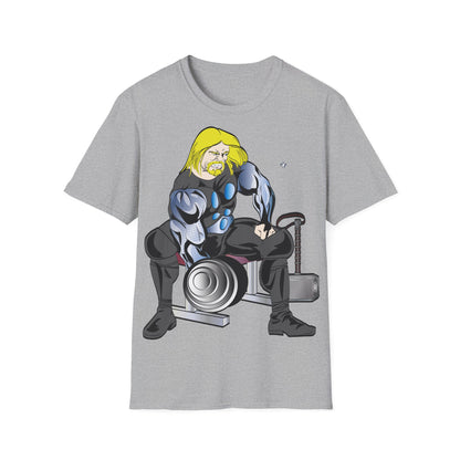 T-Shirt adulte mixte Thor muscu (à personnaliser)