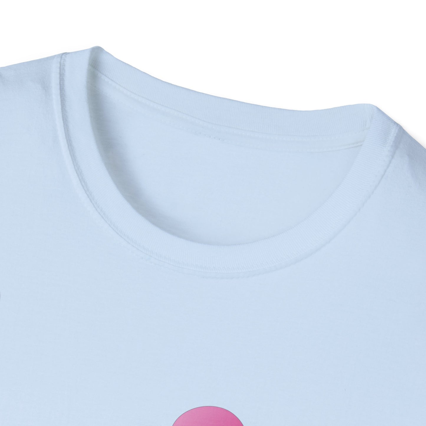 T-Shirt adulte mixte Ballons roses (à personnaliser)