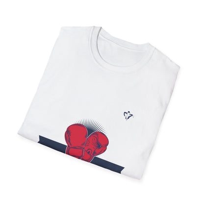 T-Shirt adulte mixte Boxe Personnalisation FACE et MANCHE