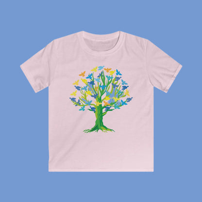 Tee-shirt enfant Arbre aux oiseaux